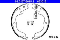 Remschoenset, parkeerrem 03013730152