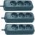 Brennenstuhl Eco Line powerverdeler 3-voudig (3 stuks)