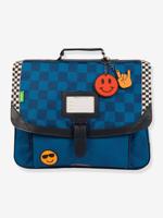 Schooltas 38 cm Marceau Smileys damiers Les Fantaisies TANNS blauw