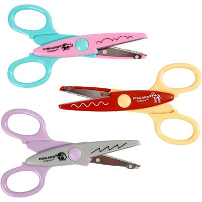 Fiskars kidzors kartelscharen, nijlpaard, kameel & egel, 3 stuk/ 1 doos