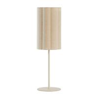 Light & Living - Tafellamp FRINGE - Ø20x70cm - Bruin - thumbnail
