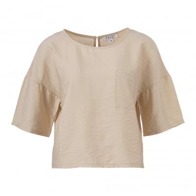Enjoy - Beige | Dames | Top | Beige | XXL | regular | Kamst mode
