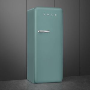 Smeg FAB28RDEG5 combi-koelkast Vrijstaand 270 l D Groen