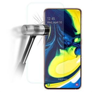 Samsung Galaxy A80 Gehard Glas Screenprotector - 9H, 0.3mm - Doorzichtig