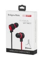 Kruger&Matz KMP70BT Wireless en spatwaterdichte sport in-ear phones - thumbnail