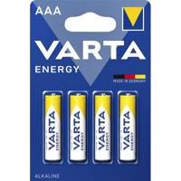 Batterij Varta Energy 4x AAA