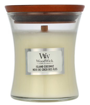Woodwick Island Coconut Mini Hourglass Candle 0