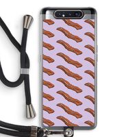 Bacon to my eggs #2: Samsung Galaxy A80 Transparant Hoesje met koord
