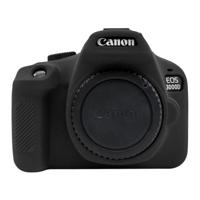 PULUZ zachte siliconen beschermhoes voor Canon EOS 3000D/4000D (zwart)