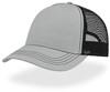 Atlantis AT426 Rapper Canvas Cap Recycled - Grey/Black - One Size