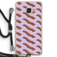 Bacon to my eggs #2: Samsung Galaxy A3 (2016) Transparant Hoesje met koord
