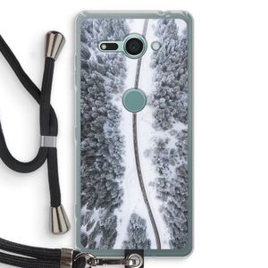 Snøfall: Sony Xperia XZ2 Compact Transparant Hoesje met koord