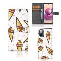 Xiaomi Redmi Note 10/10T 5G | Poco M3 Pro | Book Cover | Icecream
