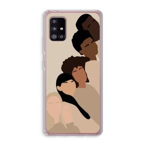 Sweet creatures: Samsung Galaxy A51 5G Transparant Hoesje