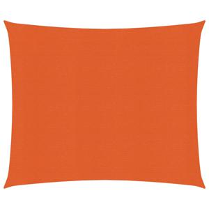 Zonnezeil 160 g/m 2x2,5 m HDPE oranje