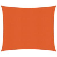 Zonnezeil 160 g/m 2x2,5 m HDPE oranje - thumbnail