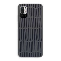 Moroccan stripes: Xiaomi Redmi Note 10 5G Transparant Hoesje
