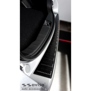 Echt 3D Carbon Bumper beschermer passend voor Mitsubishi ASX Facelift 2019- 'Ribs' AV249246