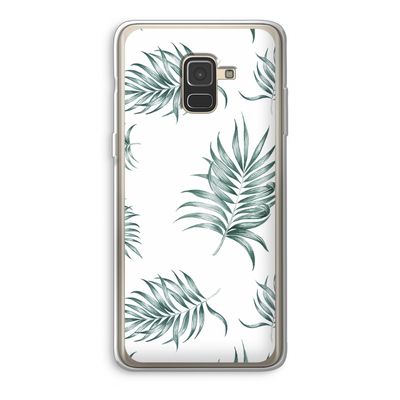 Simple leaves: Samsung Galaxy A8 (2018) Transparant Hoesje