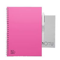 Notitieboek Hardcover Uitwisbaar en Herbruikbaar A5 - Passion Pink