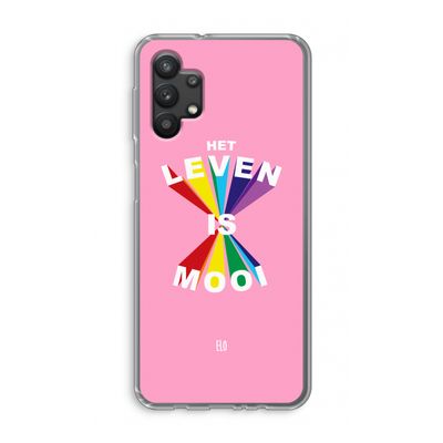 Het Leven Is Mooi: Samsung Galaxy A32 5G Transparant Hoesje