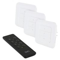 Kit van 3 rolluikschakelaars en afstandsbediening - DIO CONNECT - REV-KIT-04