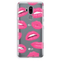 Bite my lip: LG G7 Thinq Transparant Hoesje