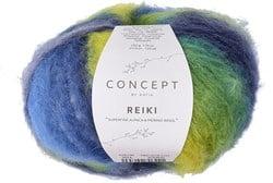 Katia Reiki 204 Blauw-Pistache-Geel