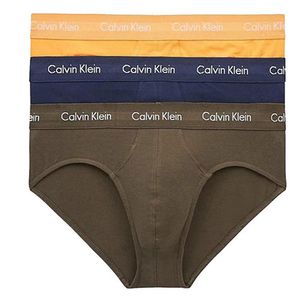 Calvin Klein slips 3-pack oranje-blauw-groen