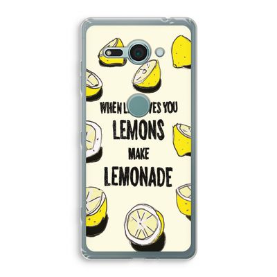 Lemonade: Sony Xperia XZ2 Compact Transparant Hoesje