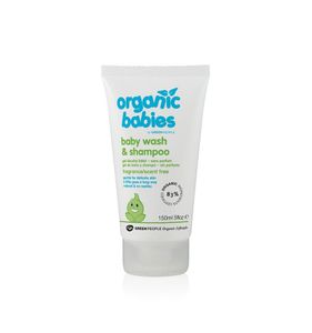 Organic babies baby wash & shampoo scent free