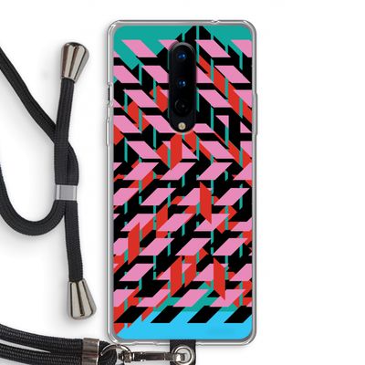 Skew Blush 2: OnePlus 8 Transparant Hoesje met koord