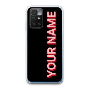 Namecase: Xiaomi Redmi 10 Transparant Hoesje