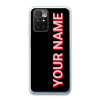 Namecase: Xiaomi Redmi 10 Transparant Hoesje