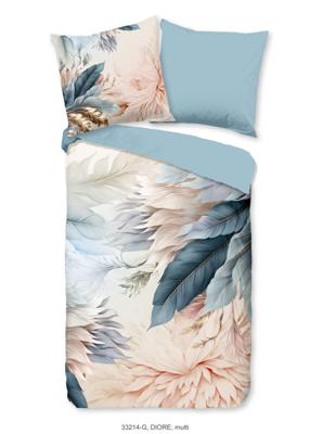 Good Morning Dekbedovertrek "veren en bladeren" - Multi - (200x200 cm) - Katoen Good Morning Dekbedovertrek "veren en bladeren" - Multi - (200x200 cm) - Katoen