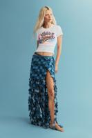 Bedrukte katoenen T-shirt - WHITE - XS