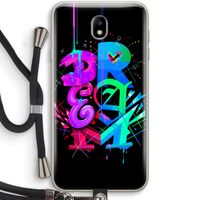 Dream: Samsung Galaxy J7 (2017) Transparant Hoesje met koord