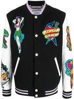 Philipp Plein veste bomber Hawaii - Noir