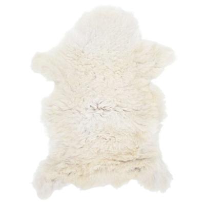 VidaXL Schapenvacht (60-70)x(90-100) cm crèmekleurig