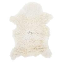 VidaXL Schapenvacht (60-70)x(90-100) cm crèmekleurig