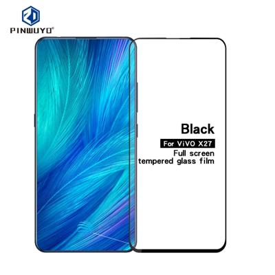 PINWUYO 9u 2.5 D volledige lijm gehard glas film voor vivo X27