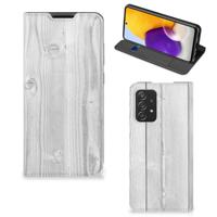 Samsung Galaxy A72 (5G/4G) Book | Wallet Case | White Wood