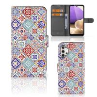 Samsung Galaxy A32 4G | Bookcase | Tiles Color