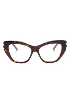 Balenciaga Eyewear lunette de soleil Dynasty à monture papillon - Marron