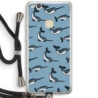 Narwhal: Huawei Ascend P10 Lite Transparant Hoesje met koord