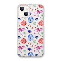 Bloemetjes: iPhone 13 mini Transparant Hoesje