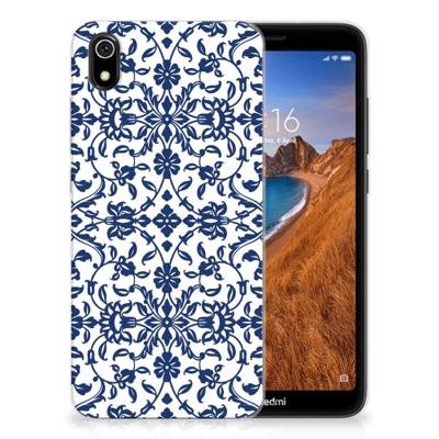 Xiaomi Redmi 7A | TPU Case | Flower Blue