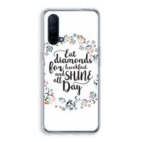 Diamonds: OnePlus Nord CE 5G Transparant Hoesje