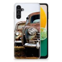 Samsung Galaxy A13 | A04s | Siliconen hoesje | met foto Vintage Auto