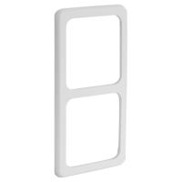 Peha Standard Afdekraam | Inbouw | 2-voudig | Polarwit - 66.011.22
